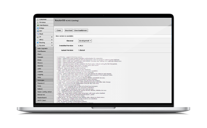MIKROTIK Routeros image